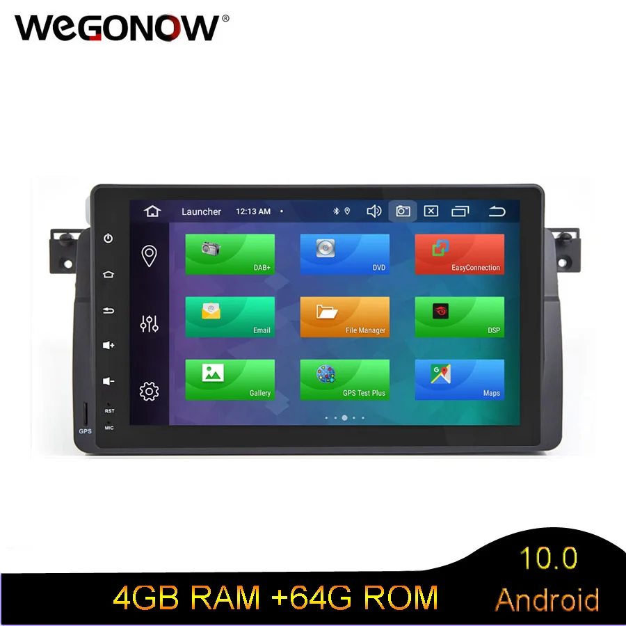 DSP HD Android10 9 дюймов 8 ядер 4 Гб ОЗУ 64 ПЗУ автомобильный DVD плеер RDS радио WiFi GPS карта