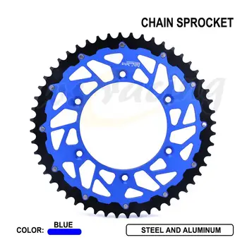 

48T 49T 50T Motorcycle Rear Chain Sprocket For Yamaha YZ125 250 400 450F 426 WR250 400 426 450 1999 2003 2006 2009 2015 2018