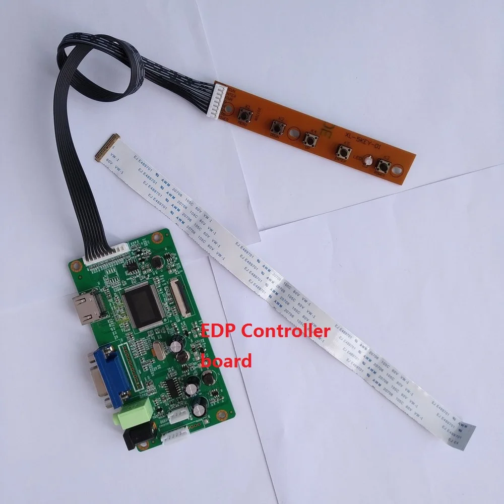 B156XTT01.1 VGA Controller Board 15.6/" LCD EDP Monitor DIY 40Pin Good Tested