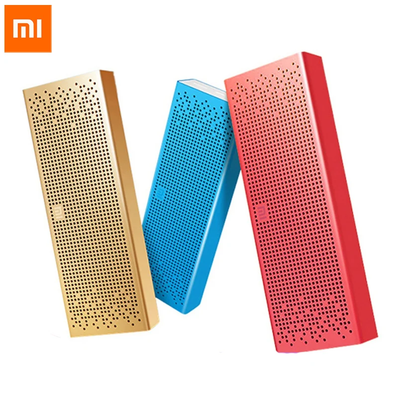 Глобальная версия Xiaomi Mi Square Speaker Беспроводная Bluetooth 4 0 Портативная стерео с HD