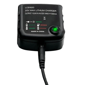 

for LCS1620 20V Lithium Battery Charger for Black-Decker 16V 20V LBXR20 LBXR20-OPE LB20 LBX20 LBX4020 LBXR16