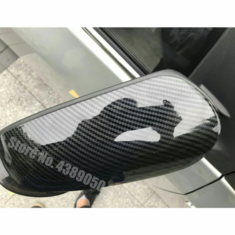 卡罗拉后视镜罩碳纤0