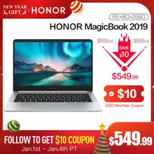 Huawei honor magicbook 2019 노트북 노트북 컴퓨터 14 인치 amd ryzen 5 3500u 8g 256/512 gb pcie ssd fhd ips 노트북 ultrabook(China)