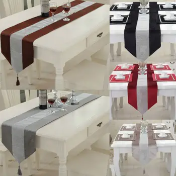 

Luxury High-End Table Flag Fashion Modern Coffee Tablecloth Simple Table Flag Table Runner