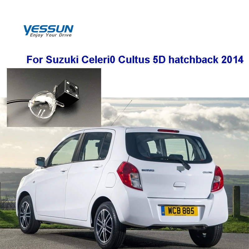 

Yessun License plate camera For Suzuki Celeri0 Cultus 5D hatchback 2014 Car Rear View camera Parking Assistance