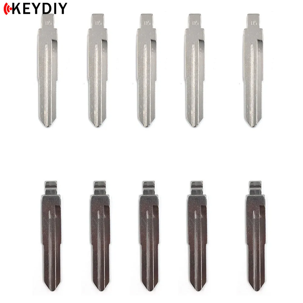 KEYDIY 10 шт./лот металлический пустой откидной ключ с дистанционным управлением тип