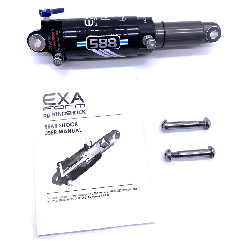 Bicycle shock absorber EXAform 588RL 190MM/185MM mountain bike