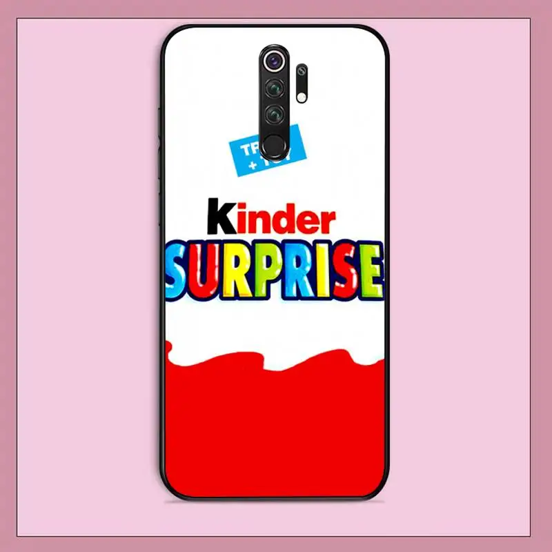 TOPLBPCS New Trolly egg KINDER JOY Surprise Soft Rubber Phone Cover for RedMi note 9 4 5 6 7 5a 8 9 pro max 4X 5A 8T xiaomi leather case Cases For Xiaomi