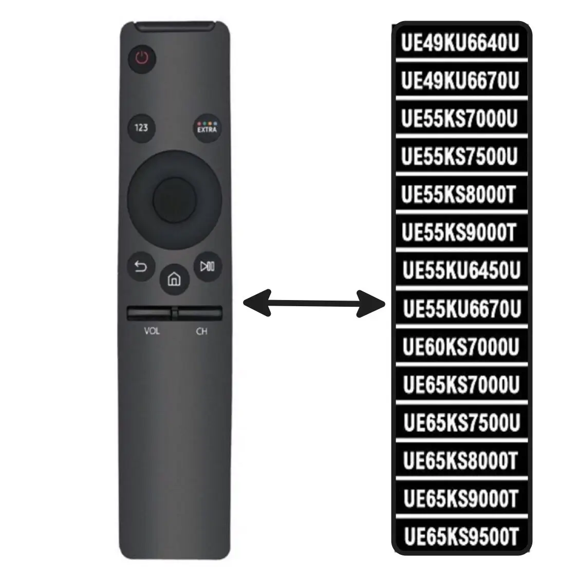 Пульт дистанционного управления для Samsung ТВ BN59 0259D 01290A 01292A 01260A 01265A 01242C 01270A