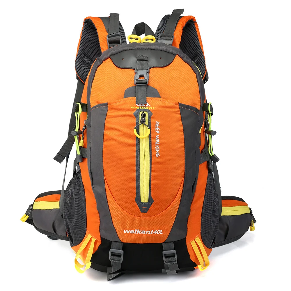 Waterproof Climbing Backpack Rucksack 40L Outdoor Sports Bag Travel Backpack Camping Hiking Backpack Women Trekking Bag For Men