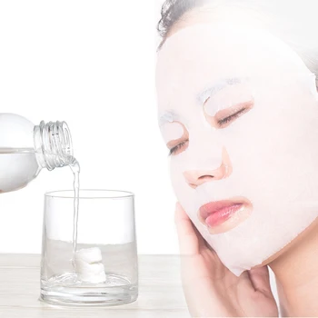 

20-100Pcs Compressed Face Mask Paper Disposable Face Masks Whitening Natural Skin Care Masks DIY Women Makeup Beauty Tool