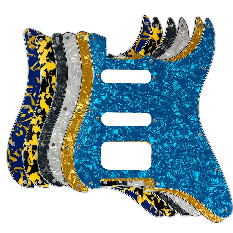 

Custom Pleroo Guitar Parts For US/Mexico Fd Standard Strat 72' 11 Screw Hole Hss Guitar Pickguard Scratch Plate No Volume Hole