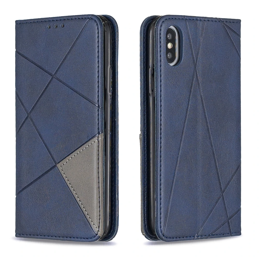 Кожаные чехлы на iPhone 7 iPhone XR чехол бизнес Магнитный Флип Чехол Для Funda iPhone X XS Max 6 6s 7 8 Plus чехол для телефона