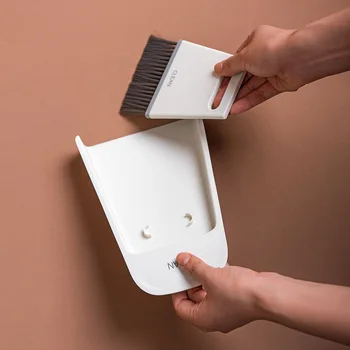 

New Arrive Mini Desktop Broom and Dustpan Set Household Dust Pan and Brush Multi-function Cleaning Tool