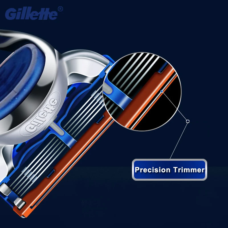 Original Gillette Fusion 5 Razor Male Safely Shaving Holder And Replacement Razor Blades Cassettes For Shaving 5