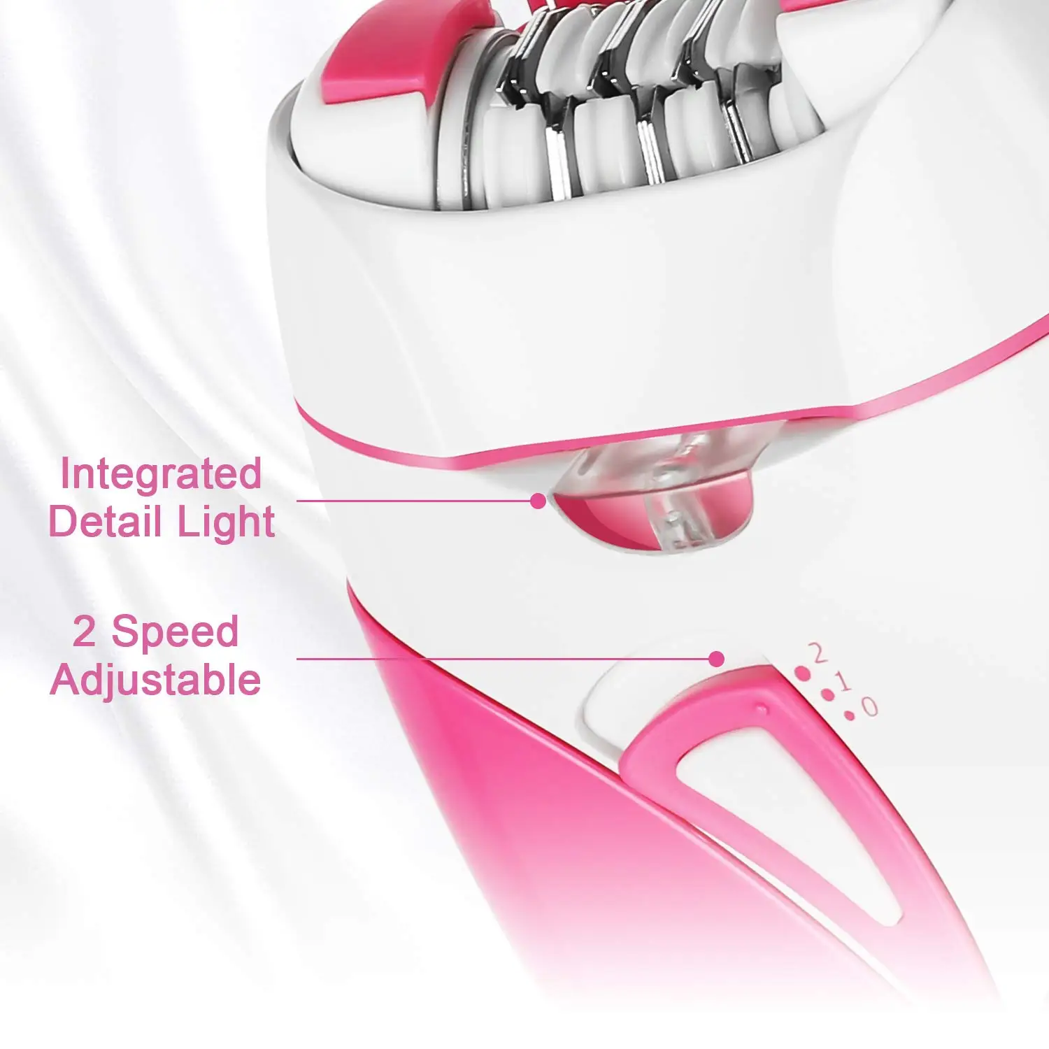 Electric Epilator USB Charging Shaver Stainless Steel Blade Women Hair Remover Professional Painless Shaving Machine Rechargable