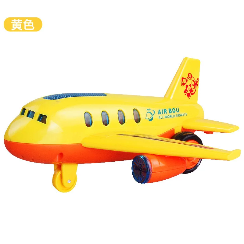 

1-3-5-Year-Old Light Children Music Airplane with Infants Emulate Toy Unisex Car Boy Drop-resistant 10-30 Yuan