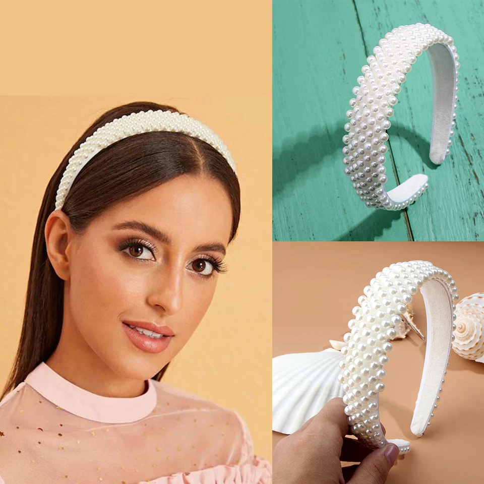 girls white headband