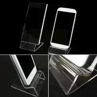 1 Pcs Transparent Office Desk Accessories Card Clip Card Holder Desk Plastic Acrylic Card Display Business Id Stand Holders T9p8