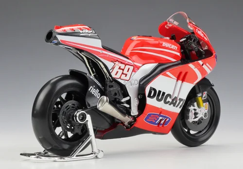 Maisto 1:10 2013 поездок на мотоцикле Ducati Desmosedici Ники Хэйден № 69 мотоцикл велосипед Модель в коробке