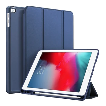 

SOONHUA Protective Case Standing Cover Computer Protective Cases With Pencil Slot For IPad 7th Generation 10.2Inch Free Shipping