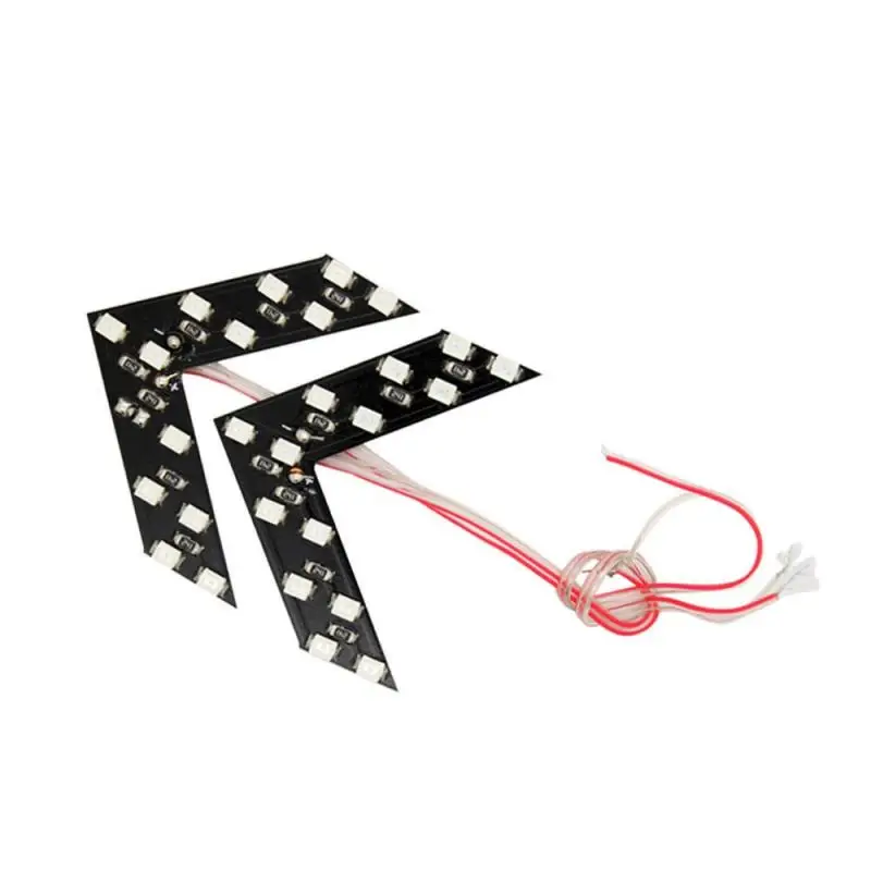 2 шт./компл. 14 SMD светодиодный индикатор со стрелкой для автомобильного зеркала