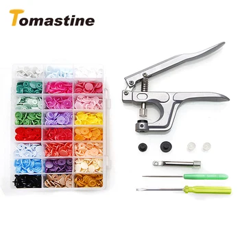 

1 Set Metal Press Pliers Tools T5 Plastic Used for T5 Comb Button Closure Snap Hand Pliers Tools And Accessories Set