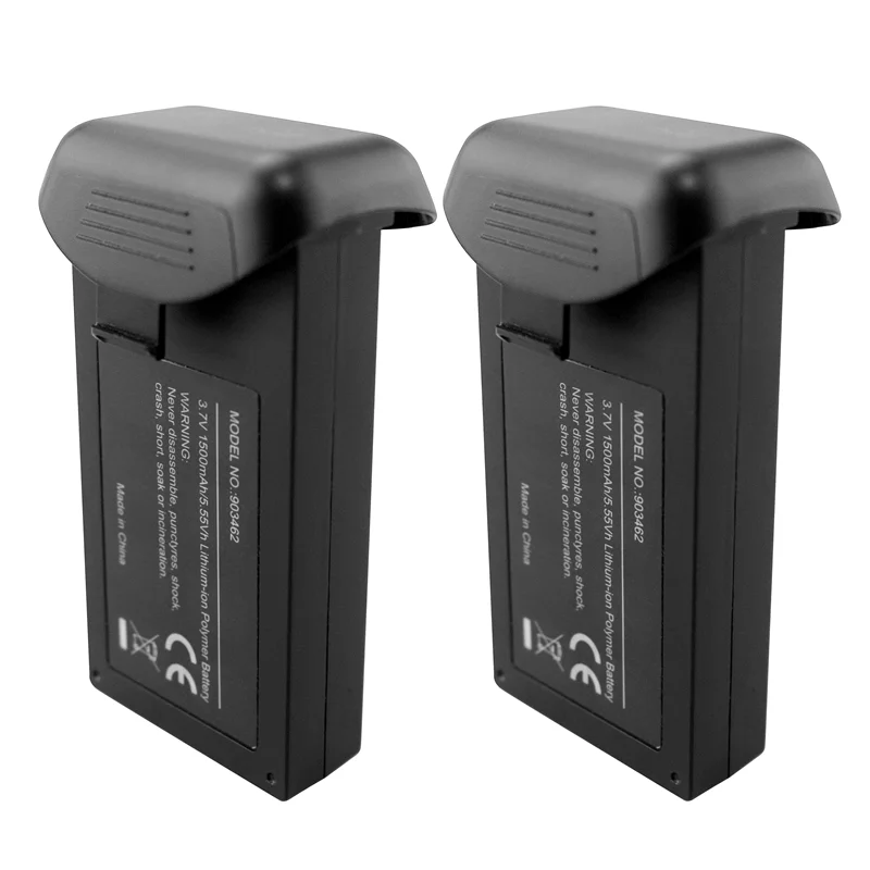 2 шт. 3 7 V 1500mAh литиевая батарея для HS110D HS110G воздушный Квадрокоптер фотографий