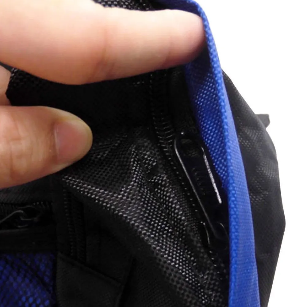 Clearance Carry Luggage Double Pannier Mountain Bicycle Multi Pocket Reflective Strip Durable Portable Trunk Bag Mesh Practical Rear Seat 5