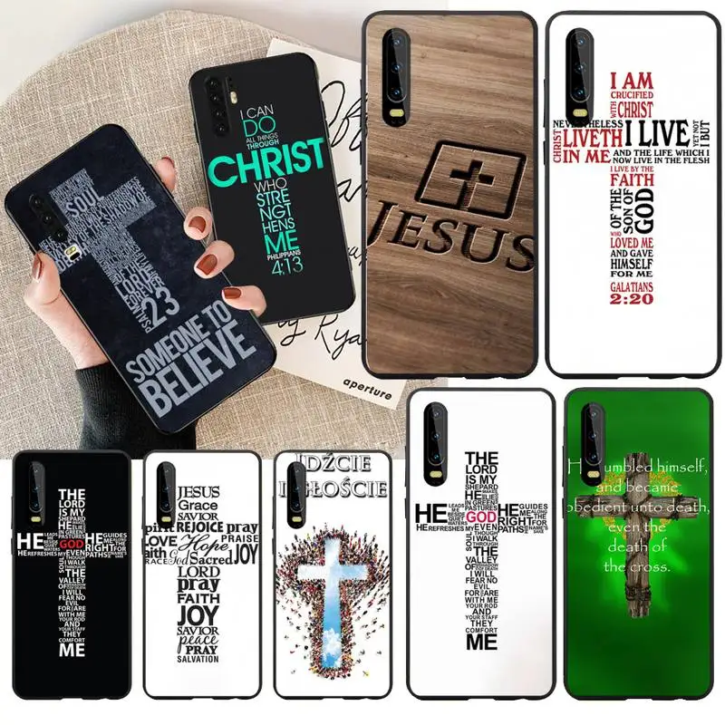 Мягкий чехол для телефона PENGHUWAN Jesus Christ Christian Custom Photo Huawei Honor 20 10 9 8 8x 8c 9x 7c 7a Lite view pro |