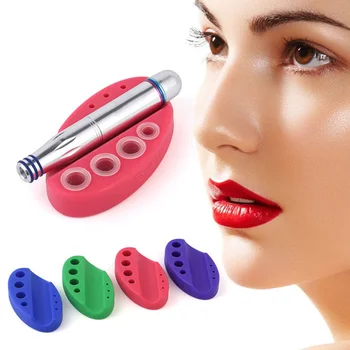 

New Oval Silicone Tattoo Tool Pen Holder Stand for Microblading Pigment Ink Cup Machine Permanent Makeup Tattoo Accessories