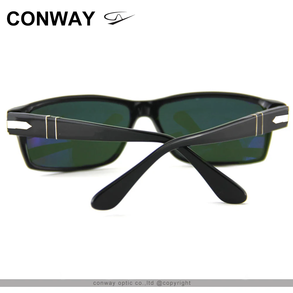 Мужские прямоугольные солнцезащитные очки Conway брендовые дизайнерские