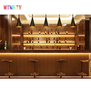 

Modern pub decoration Photophone Photozone Photocall Bistro Saloon Photography Backgrounds Photo Backdrops For Photo Studio