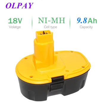 

100% original 18V 9.8Ah Ni-MH Power Tool for Dewalt DC9096 DE9039 DE9095 DW9098 DE9503 DW9096 Replacement Battery L30