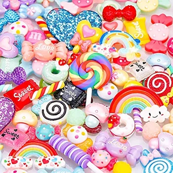 

Mixed Candy DIY Hair Accessories Resin Accessories Food Jewelry Accessories