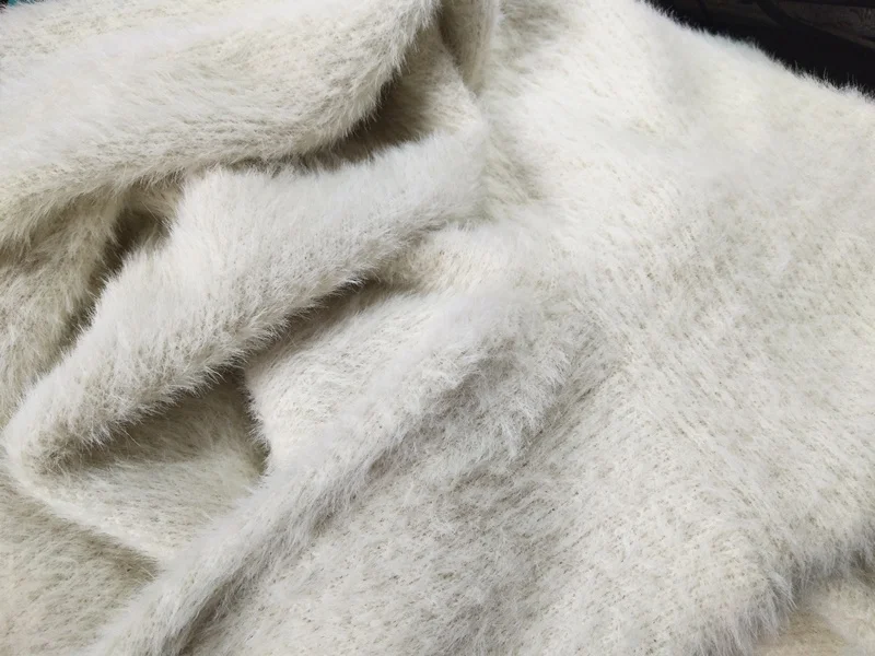 Женский синтетический норковый кашемировый Однотонный свитер Кардиган Зимнее пальто с рукавом летучая мышь вязаный длинный кардиган толстые свитера