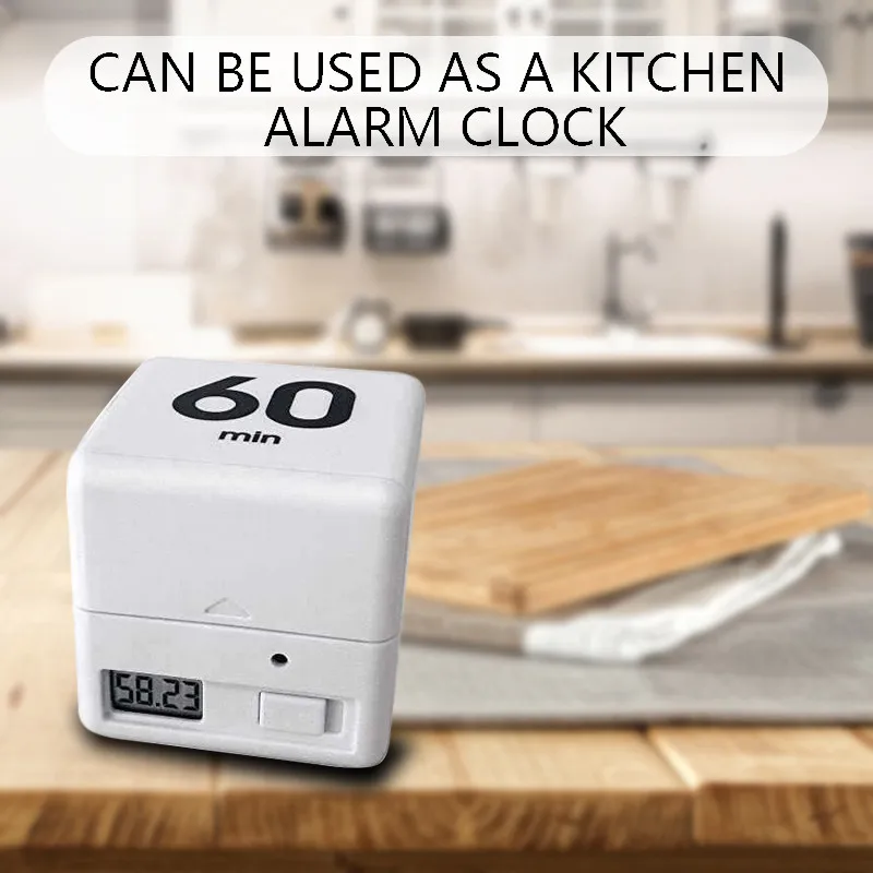 Multifunctional Miracle Cube Timer Kitchen Alarm Clock Yoga Timer Nap Reminder Timer for Cooking Shower Study Kitchen Accessorie|Timers| - AliExpress