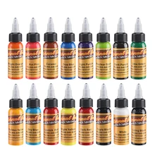 Татуировки и боди-арт, настоящая кожа, набор чернил для татуировки, динамические чернила для тела, Перманентная краска для татуировки, цветной макияж, пигментная краска, принадлежности для татуировки