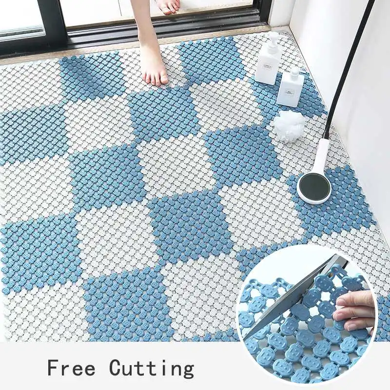 Plastic Bathroom Floor Mats Flooring Ideas