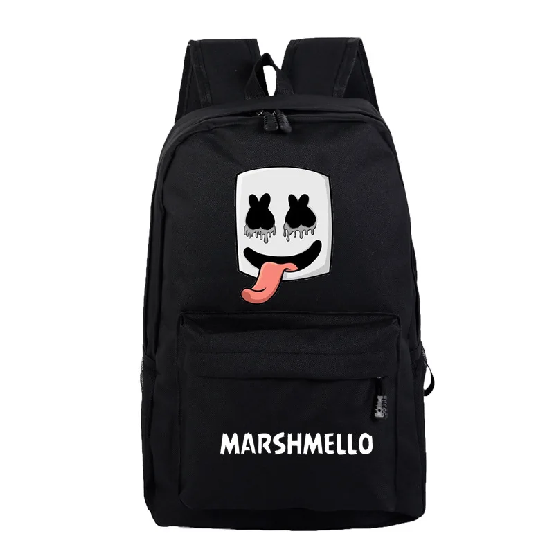 

Baida DJ Electronic Music Marshmello Student School Bag Backpack Cross-Border Exclusively for Wholesale Custom a Generation of F