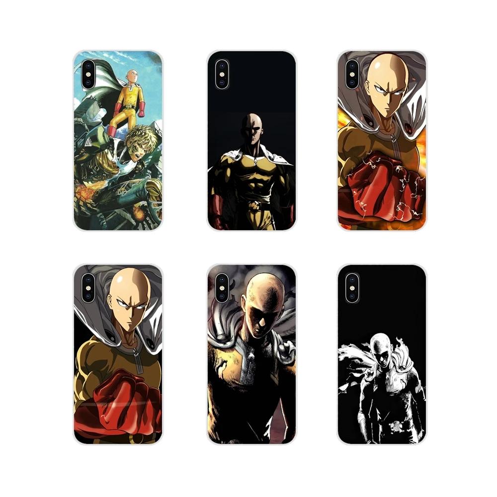 Accessories Phone Cases Covers For Apple iPhone X XR XS 11Pro MAX 4S 5S 5C SE 6S 7 8 Plus ipod touch 5 6 One Punch Man | Мобильные