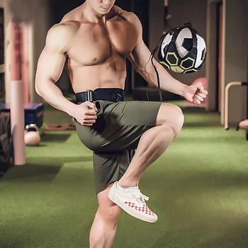 

Football Training Adjustable Sports Ball Sports Training Auxiliary Fitness Exercises Rebound Elastic Bandage Waist Control Ball