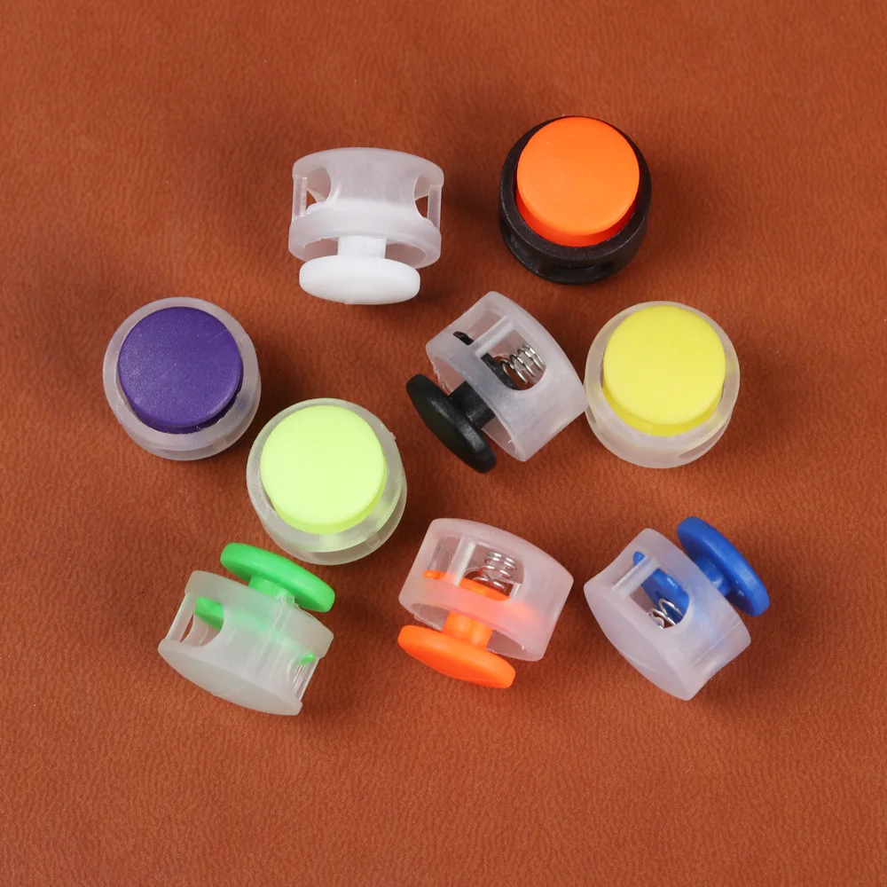 Plastic Adjustable Stopper for DIY Crafts and Shoelaces