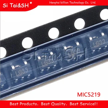 

10PCS MIC5219-3.3BM5 SOT23 MIC5219-3.3 SOT MIC5219 3.3V LG33 SMD