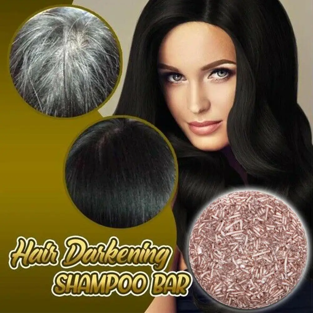 Hair Color Dye Treatment Bamboo Charcoal Clean Hair Shampoo Bar
