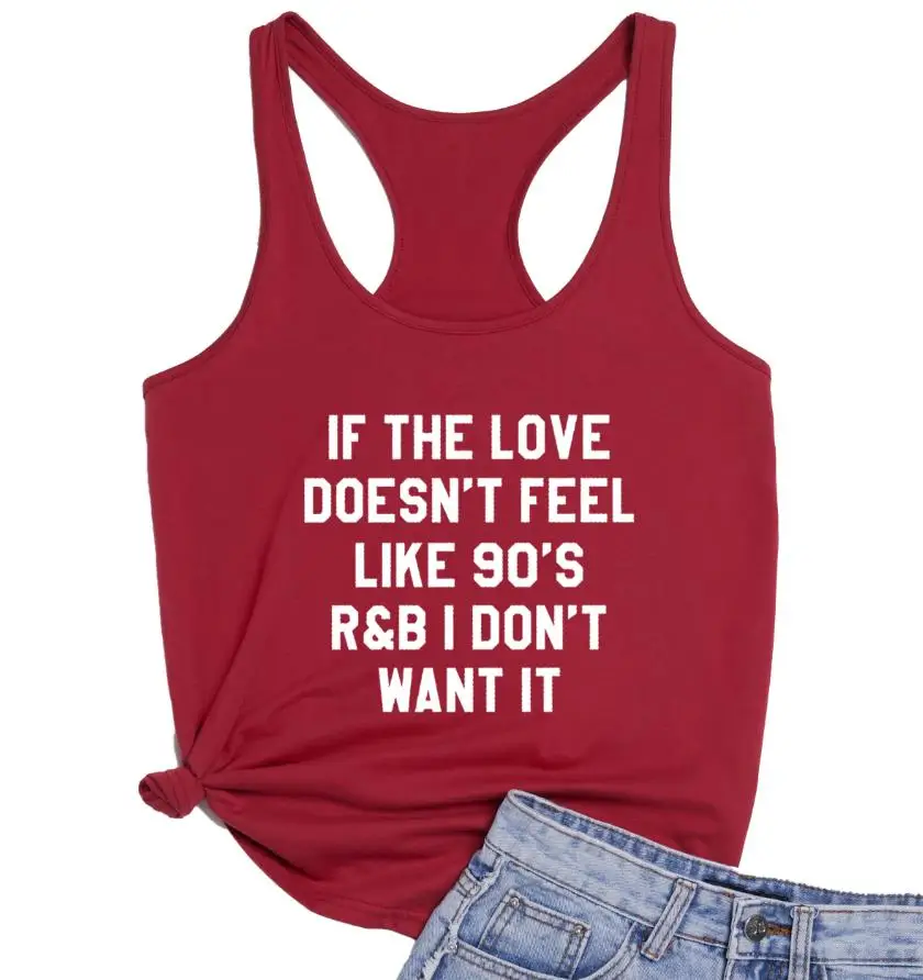 Если любит не похоже на 90-е R &amp B то свободные майки летние без рукавов женские