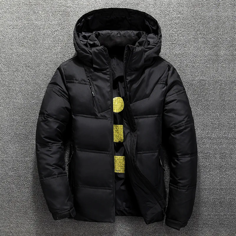 

2019 New Style Men Winter Short Thick down Jacket Winter Youth Men'S Wear Duck down Handsome Coat Fashion