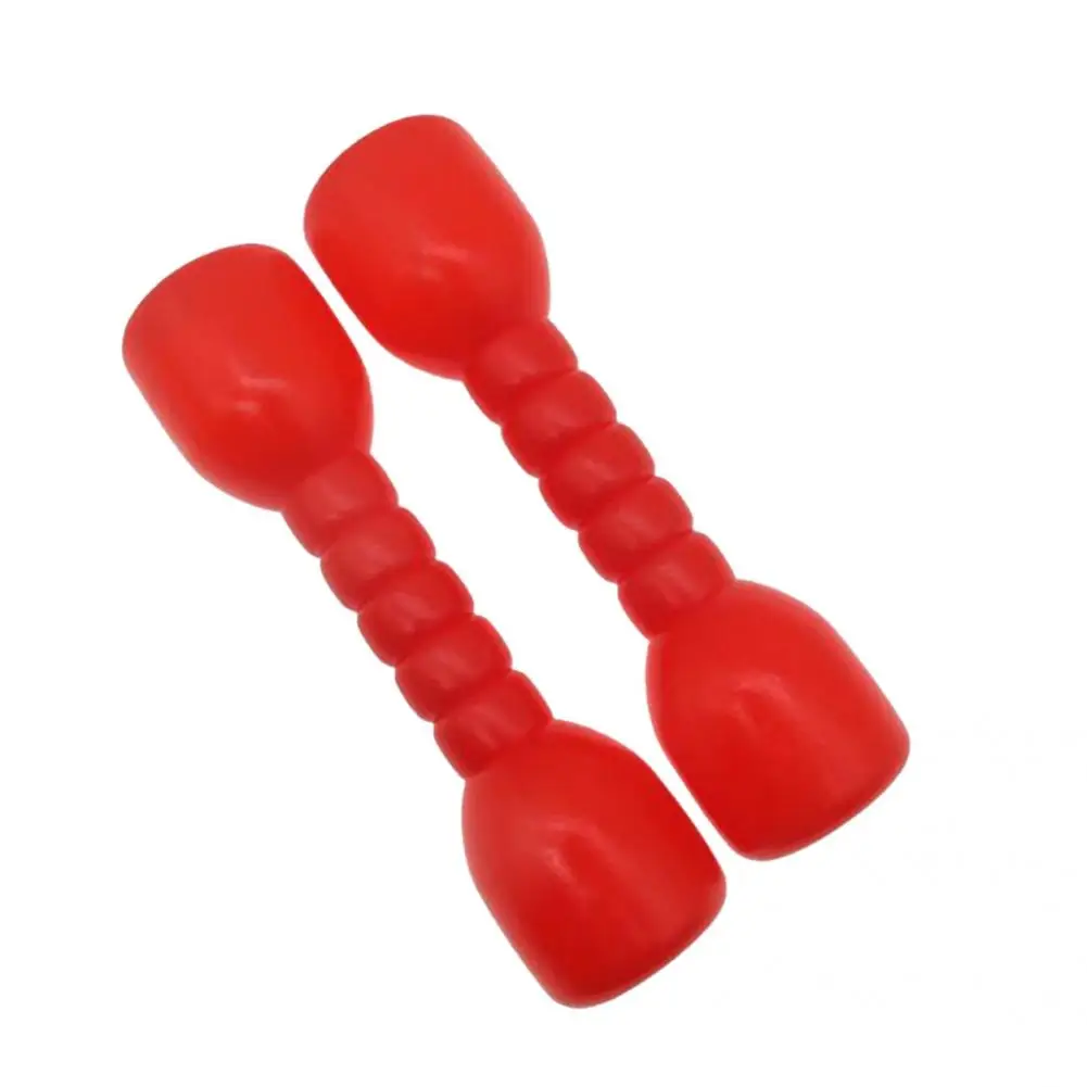 2Pcs Useful Fitness Dumbbells Children Hand Weights Durable Strength Training Anti Slip Anti-roll Hand Weights
