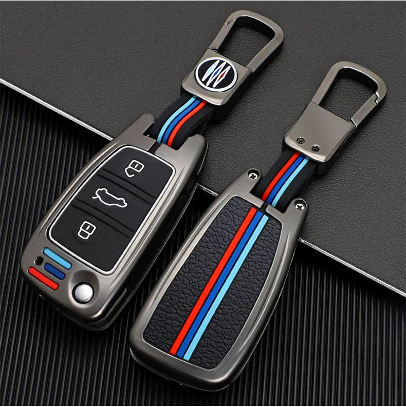 In Lega di zinco Custodia/cover per Chiave/telecomando Per Audi A3 A4 A5 C5 C6 8L 8P B6 B7 B8 C6 RS3 Q3 Q7 TT 8L 8V S3 Accessori 22 In Lega di zinco Custodia/cover per Chiave/telecomando Per Audi A3 A4 A5 C5 C6 8L 8P B6 B7 B8 C6 RS3 Q3 Q7 TT 8L 8V S3 Accessori - Hf00f66bf28494b5893a5fe4d40aac716H