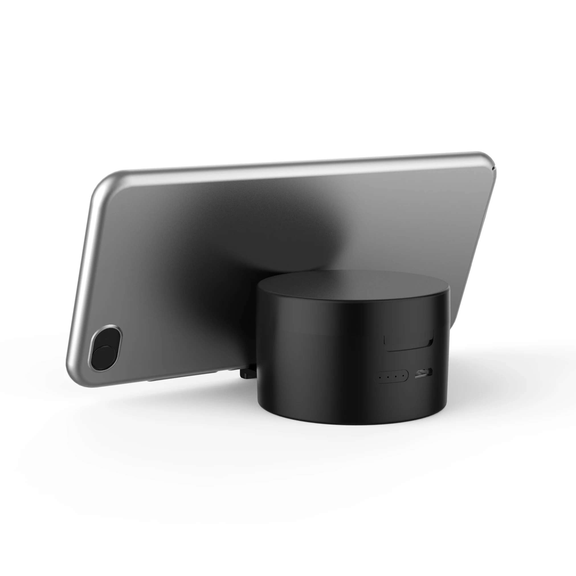 Private Model T9 Wireless Bluetooth Tws Creative Color Matching Mirror Wireless Music With Mobile Phone Holder Earphone